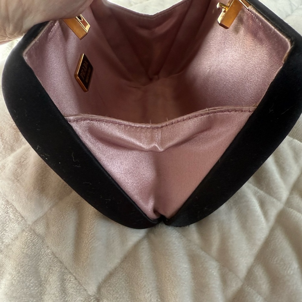 🖤Prada Satin Black Clutch 🖤 - Picture 11 of 16